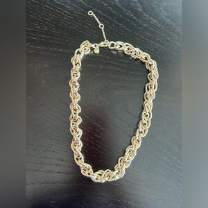 J Crew Elegant Gold Chain Necklace
